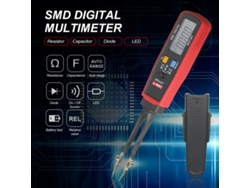Probador De Componentes Smd, Rcd, Resistencias, Condensadores Y Diodos Con Pantalla Lcd Y Rango Automático.
