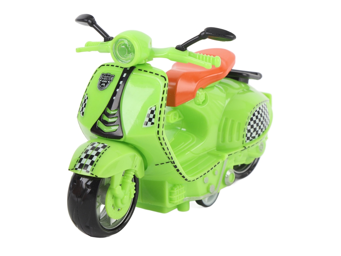 Rebe-modelo De Moto De Aleación Para Mujeres, Juguete Coleccionable De Moto, Ornamento Verde Para Niños