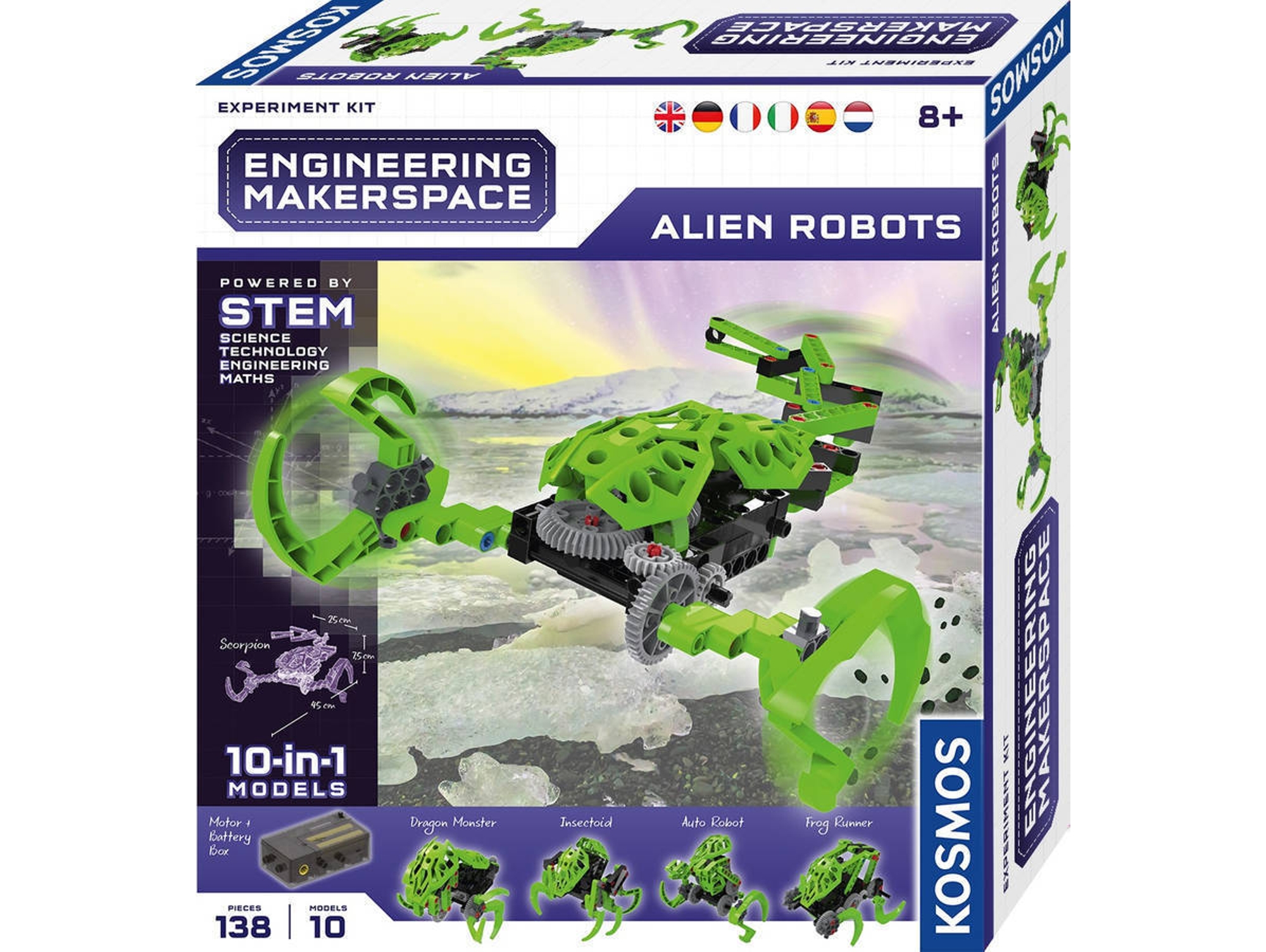 Juego de Ingeniería DEVIR Alien Robots