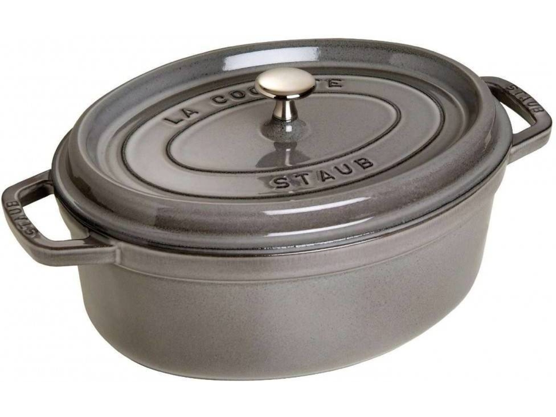 Cacerola STAUB (Gris - Hierro Fundido - 33 cm)