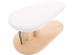 Tabla De Planchar Para Mantener La Ropa En Forma, Con Revestimiento De Madera Y Diseño Multifuncional.