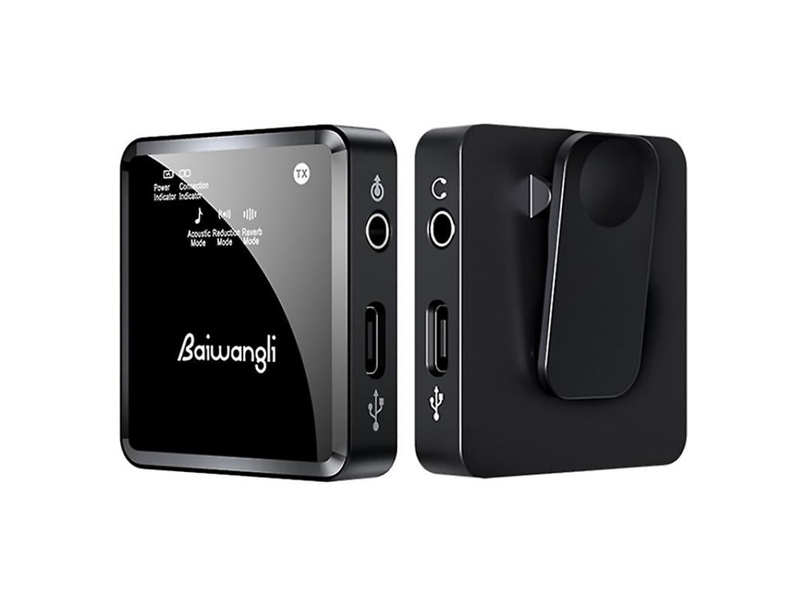 Micrófono de solapa inalámbrico SX39 con puerto USB tipo C / Tipo C Chaberlu