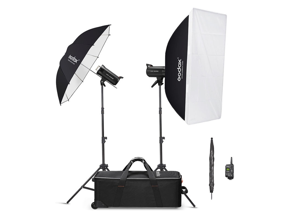 Kit De Flash De Estudio Godox Sk400iiv-c (con Accesorios)