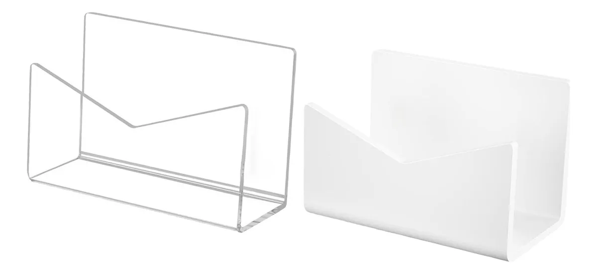 2 portaarchivos de escritorio transparentes vayotoy