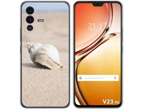 Carcasa para Vivo V23 5G TUMUNDOSMARTPHONE Dibujos Concha Multicolor