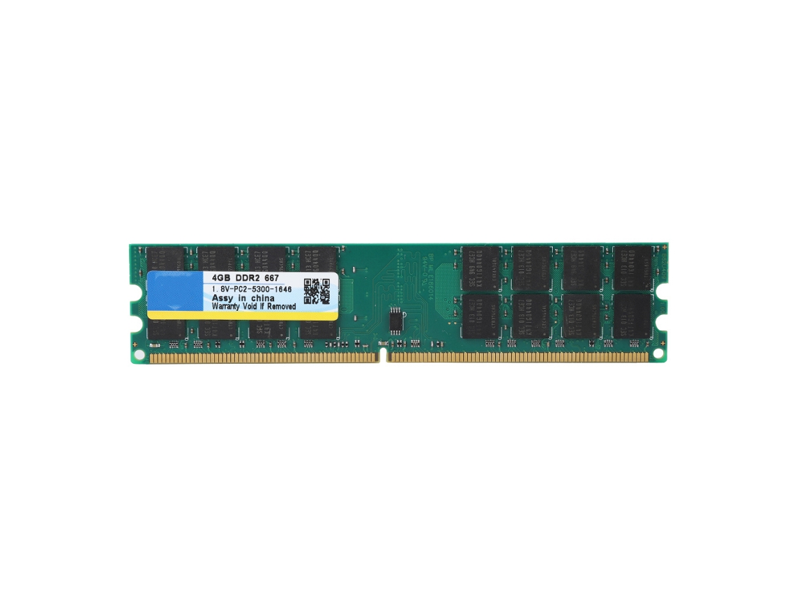 Xiede 4g Ddr2 667mhz 240pin Memoria Ram De Escritorio Pc2-5300 1.8v Para Amd