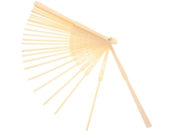 Marco de ventilador plegable, material blanco, estructura artesanal, accesorios de bricolaje, ventiladores japoneses, repuesto, creativo, GOKOCO