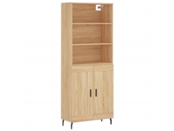 Mueble Alto 69,5x34x180 cm Derivados de Madera Color Sonoma MAISON EXCLUSIVE