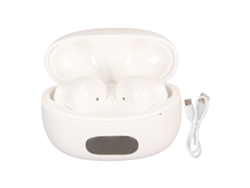 Fones De Ouvido Tradutor Bluetooth Redução De Ruído 74 Idiomas 70 Acentos Com Display Digital Branco