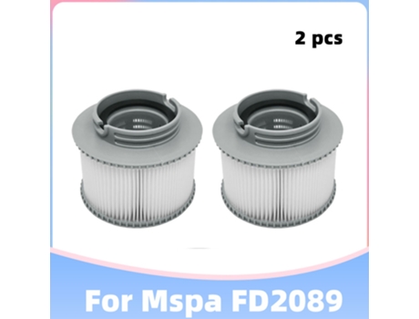 Cartucho de filtro y paquete Base de repuesto para bañera de hidromasaje Mspa Fd2089, para todos los modelos, accesorios de repuesto para piscina y...