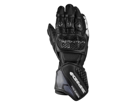 Guantes Unisex SPIDI Carbo 5 Negro para Motociclismo (XXXL)