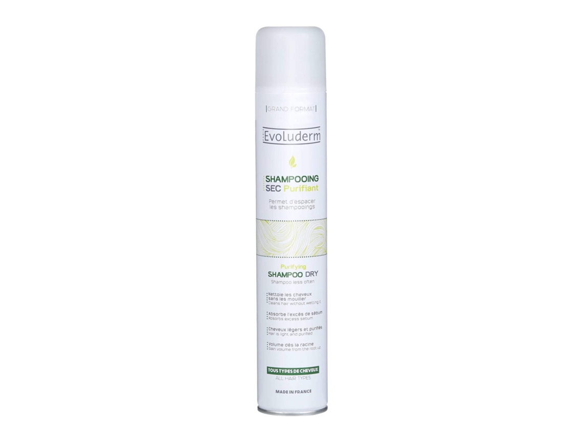 Champú seco purificante Evoluderm 400 ml
