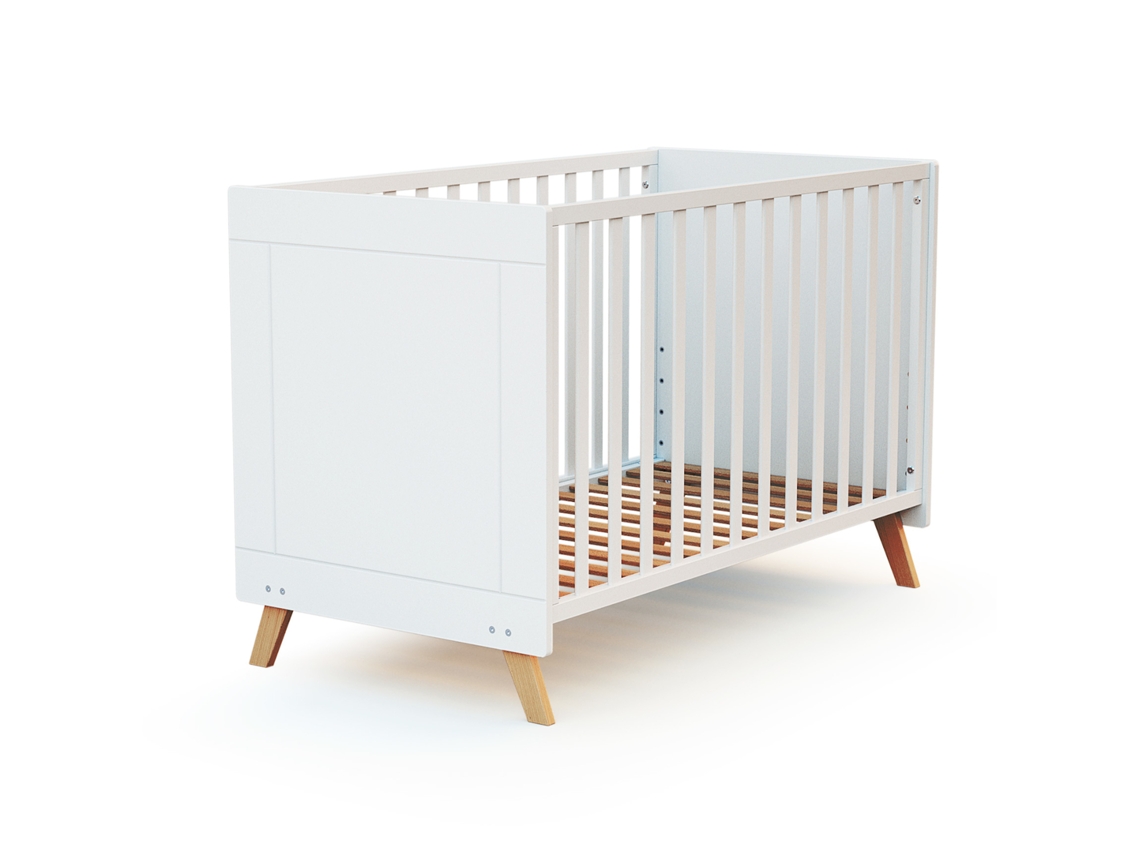 Cuna Bebé Sakura Convertible En Cama (kit Opcional)