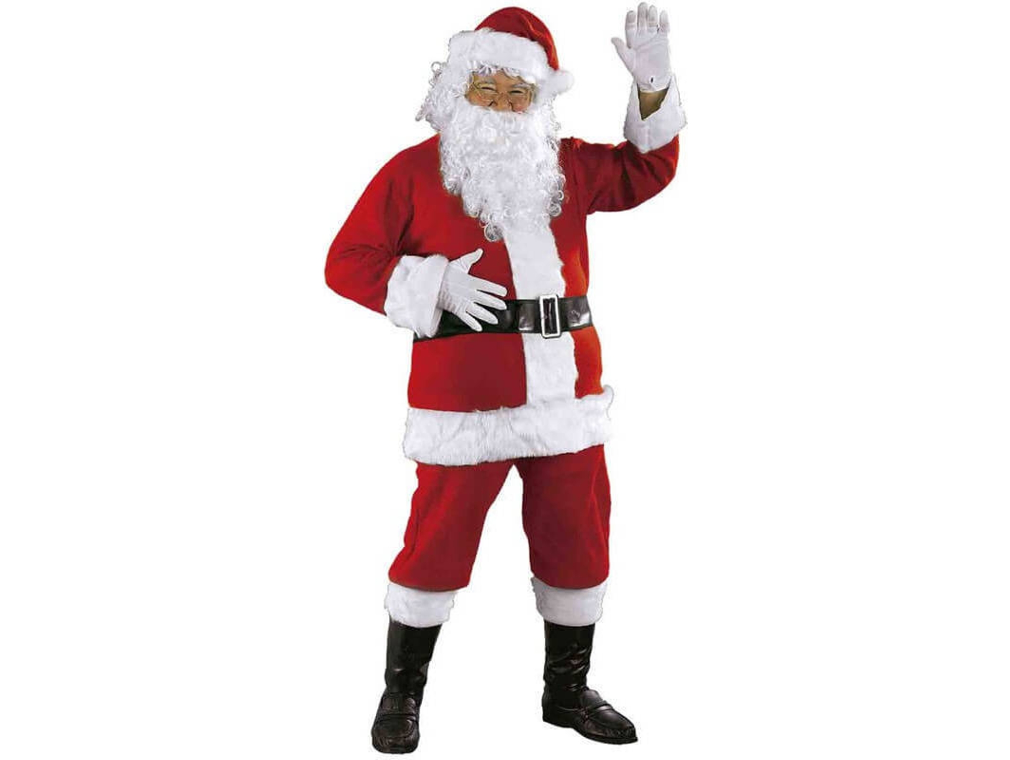 Disfraz de Hombre DISFRAZZES Papá Noel Deluxe (Talla: M-L)