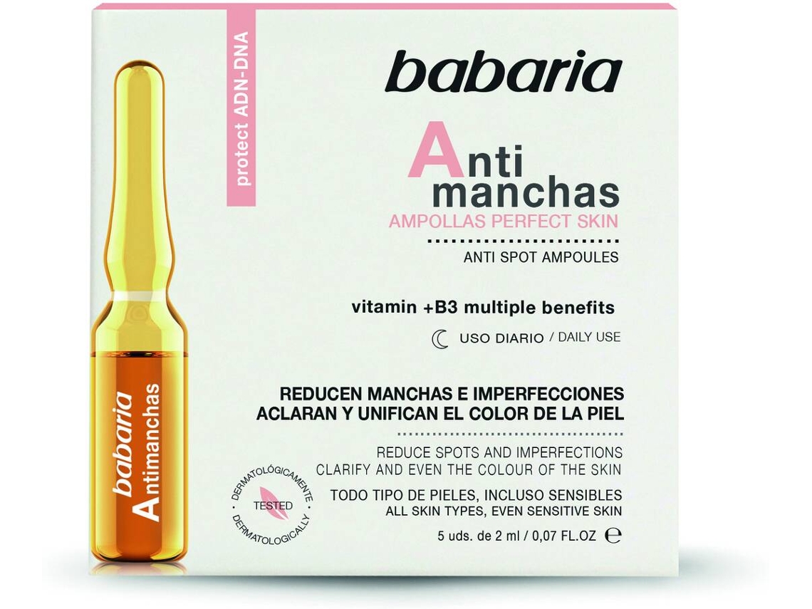 Ampollas BABARIA Antimanchas (5x2 ml)