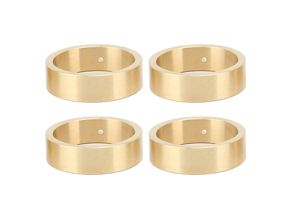 4 Anillos De Contrapeso Para Llanta De Coche Rc Hobbyplus 1/18 4wd Cp18p Diámetro 1,50 Pulgadas Ancho 0,39 Pulgadas