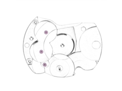 Férula De Reloj Para Movimiento 2824/2836 Argent