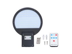 Lámpara De Pared Exterior Led Solar 90 Con Sensor Movimiento Y Protección Ip65 Contra El Agua.