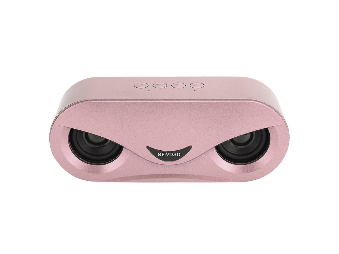 Altavoz Bluetooth inalámbrico portátil Yunzii con luz LED y altavoz estéreo para disco USB