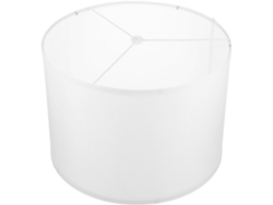 Pantalla Cilíndrica De Tela Blanca Sólida Para Lámparas De Mesa Y Lámparas De Pie, Fácil De Reemplazar.