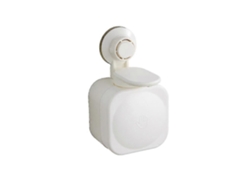 Dispensador de jabón líquido para baño Rosewell con ventosa de pared y dispensador de jabón líquido sin perforaciones