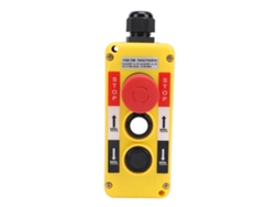 Control Remoto Industrial Impermeable Ip68 Para Grúas Con Botón De Parada De Emergencia.
