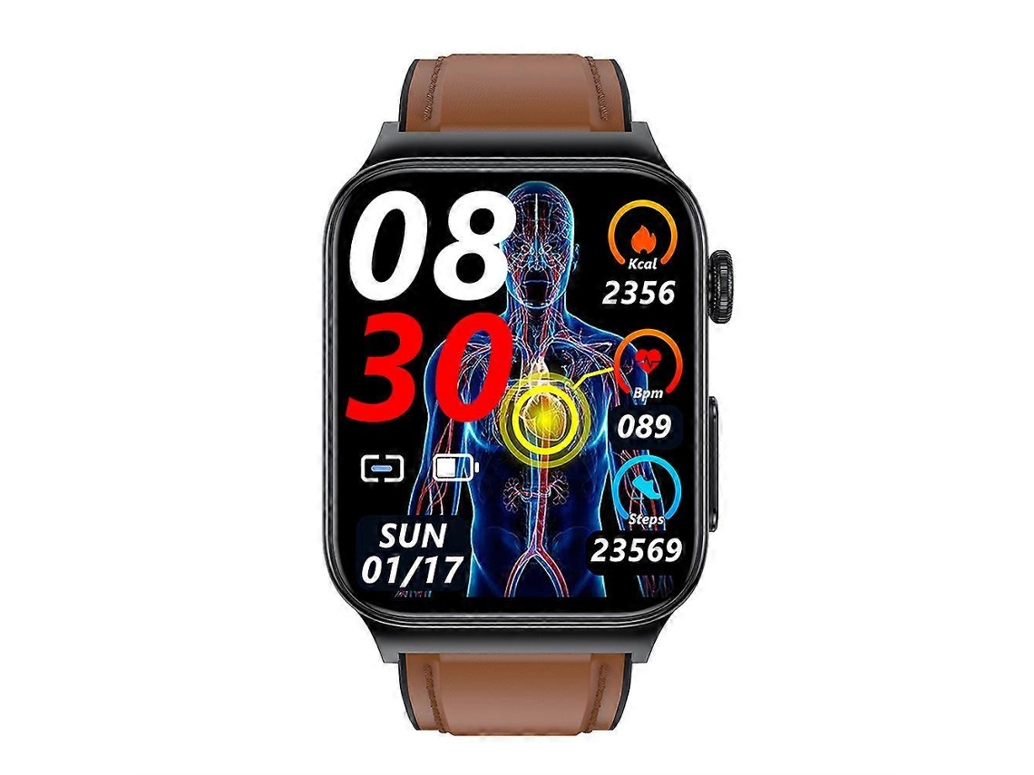 Reloj inteligente con pantalla táctil para hombre, pulsera inteligente para fitness, oxígeno en sangre, bicicleta eléctrica