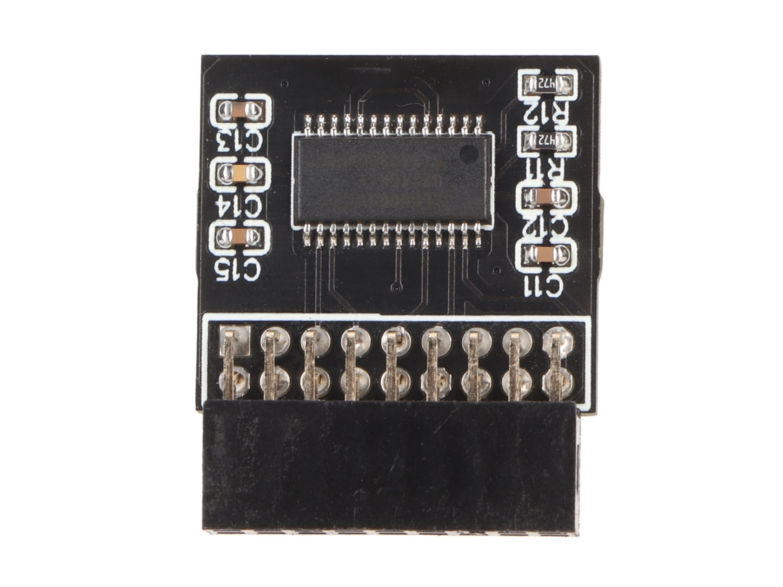 Módulo Tpm 2.0 De 18 Pines Interfaz Lpc Módulo De Cifrado De Seguridad Para Placa Base Asrock