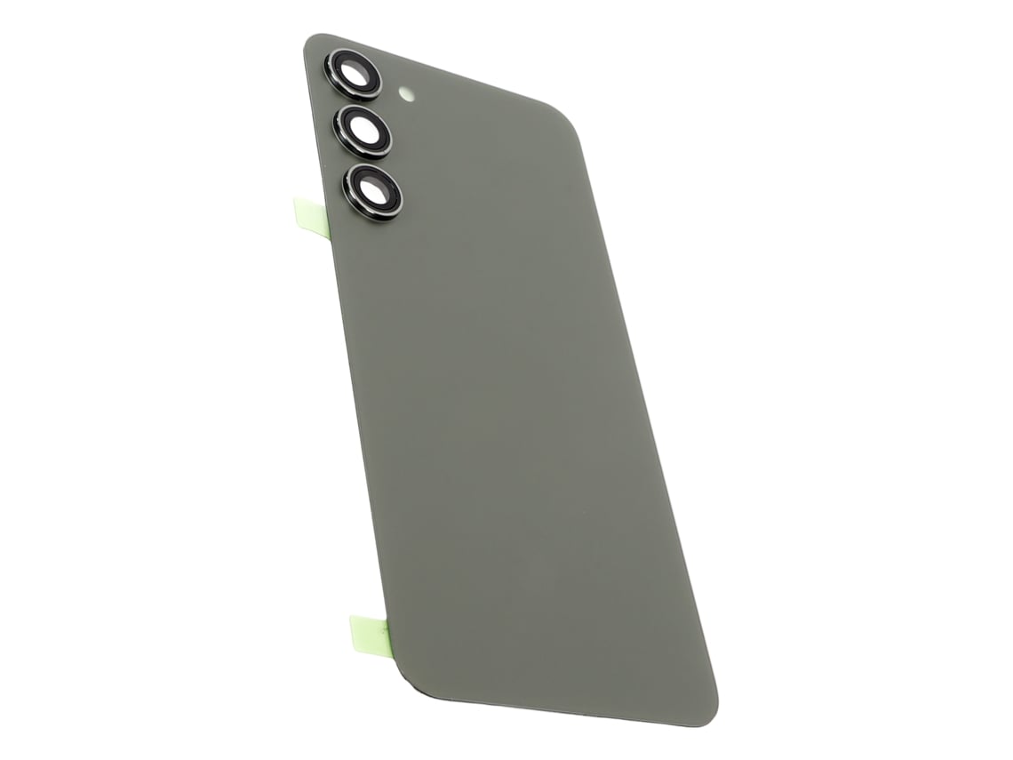 Kit De Vidro Tampa Traseira Com Prensa Para Samsung Galaxy S23 Plus Verde