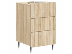 Maison Exclusive - Armario De Noche Con Cajón Roble Sonoma 43x 41 X 68 Cm
