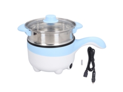 Cocina Eléctrica Portátil Multifuncional De 24 V Y 2 L Para Coche Con Olla Vaporera De Acero Inoxidable Para Camping.