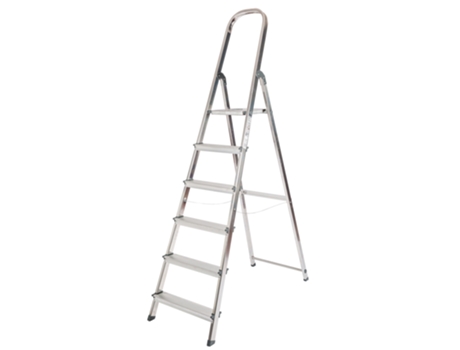 Escalera ROLSER Unica 6 Peldaños Aluminio
