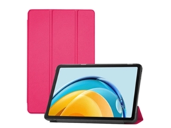 ILIKE Funda Triple Ecopiel Apple Ipad Pro 12 9'' 6ª Generación 2023 / 2020 / 2021 / 2022 Rosa Coral