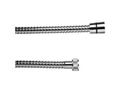 Mangueira de Chuveiro Metal 0.7M Dual Flex Prateadotatay