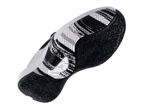 Zapatillas de Hombre UNDER ARMOUR Basquete Lockdown Blanco (40)