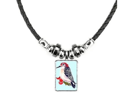 Collar pelirrojo de la párma del animal del pájaro