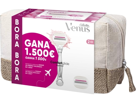 Set de Regalo GILLETTE Venus Sugarberry con máquina depilatoria + 1 Recambio