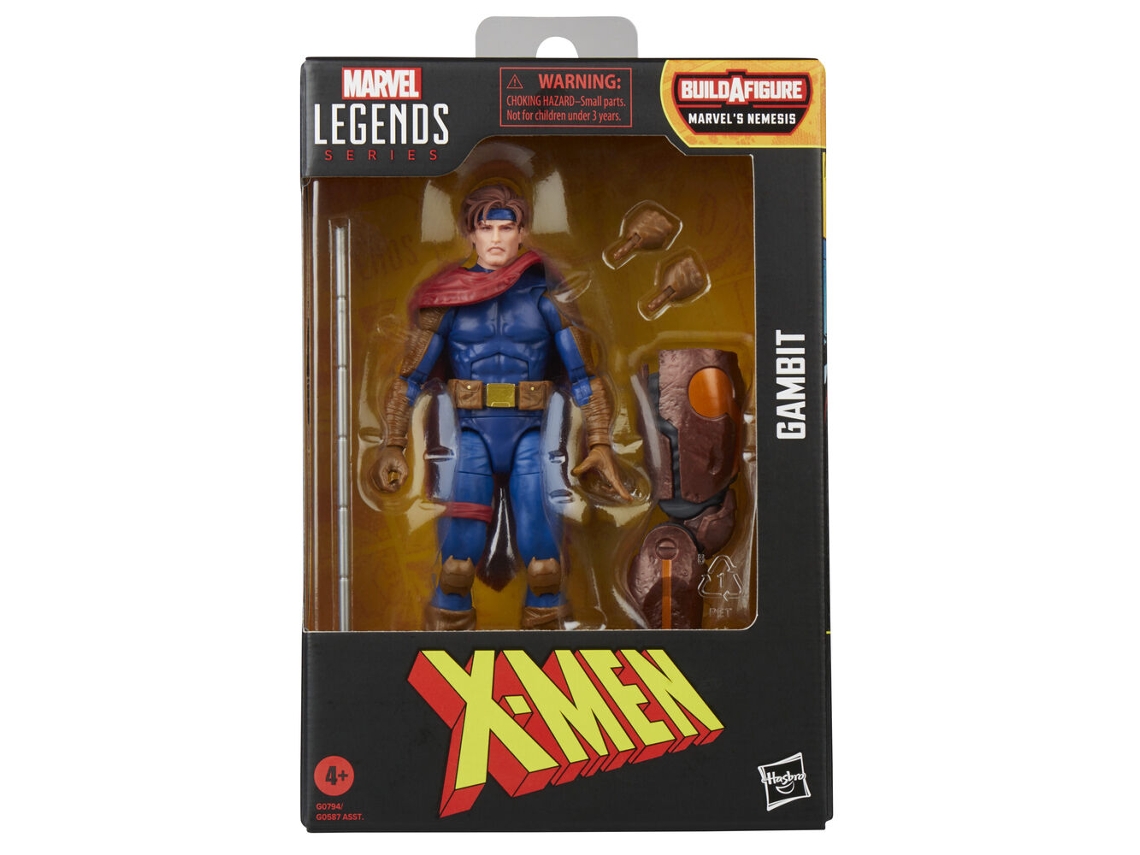 Figura Gambit De Los X-Men Marvel 15cm Hasbro
