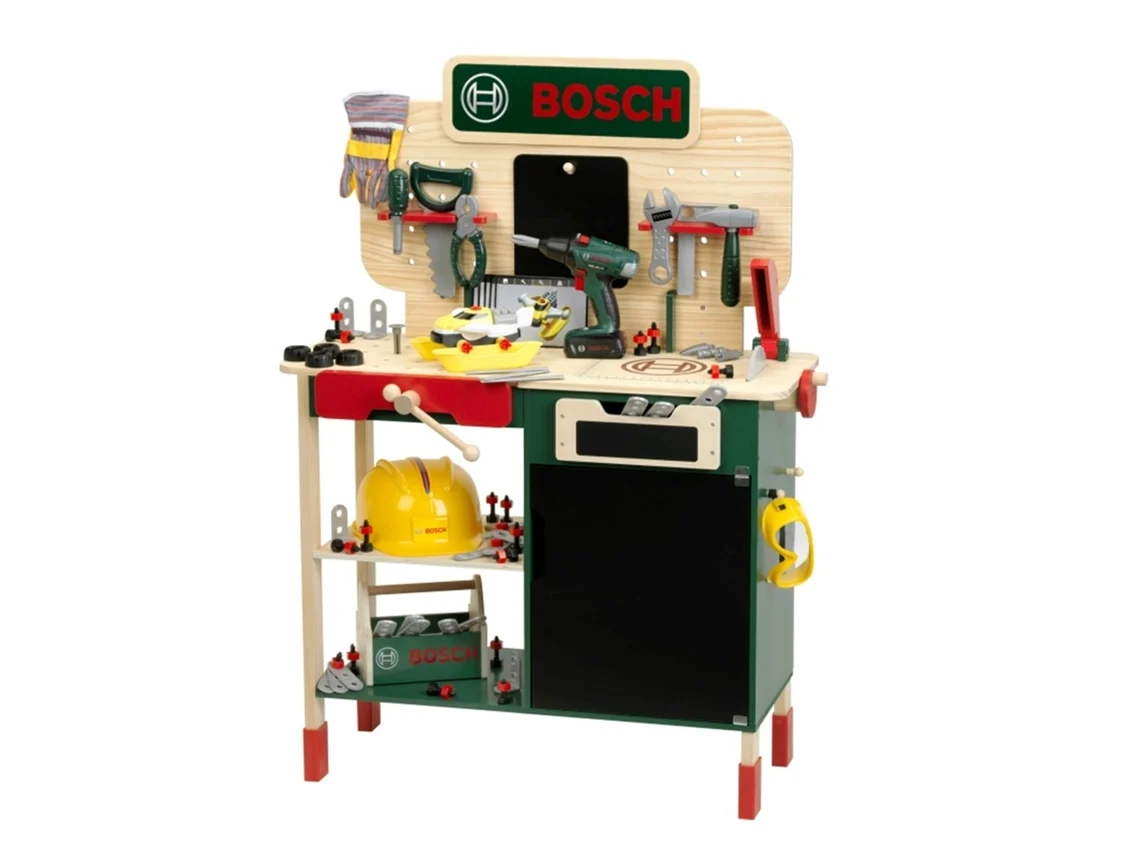 Banco de trabajo de madera Bosch Theo Klein 8734