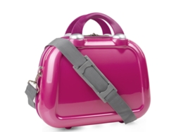 Neceser Viaje Rigido ITACA Stickers fucsia (35X26x17 Cm - 15,5L)