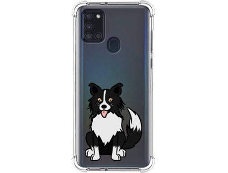 Carcasa Samsung Galaxy A21s TUMUNDOSMARTPHONE Dibujos Antigolpes Perros 01 Multicolor