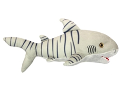 Peluche WILD PLANET Tiburón Tigre (37 x 12 x 18 cm - Poliéster)