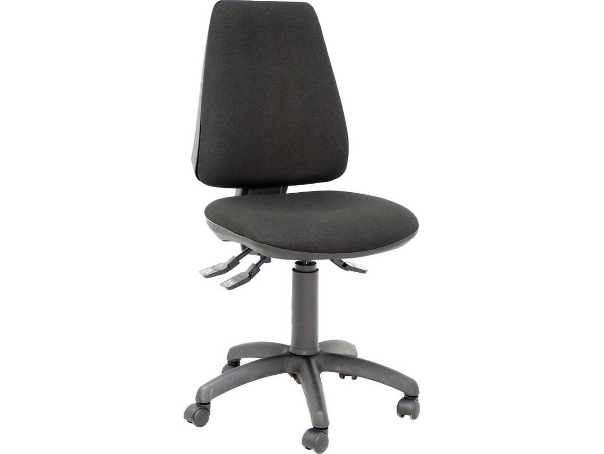 Silla de Escritorio Operativa PYC Elche S Negro Bali (Sin Brazos - Tejido)