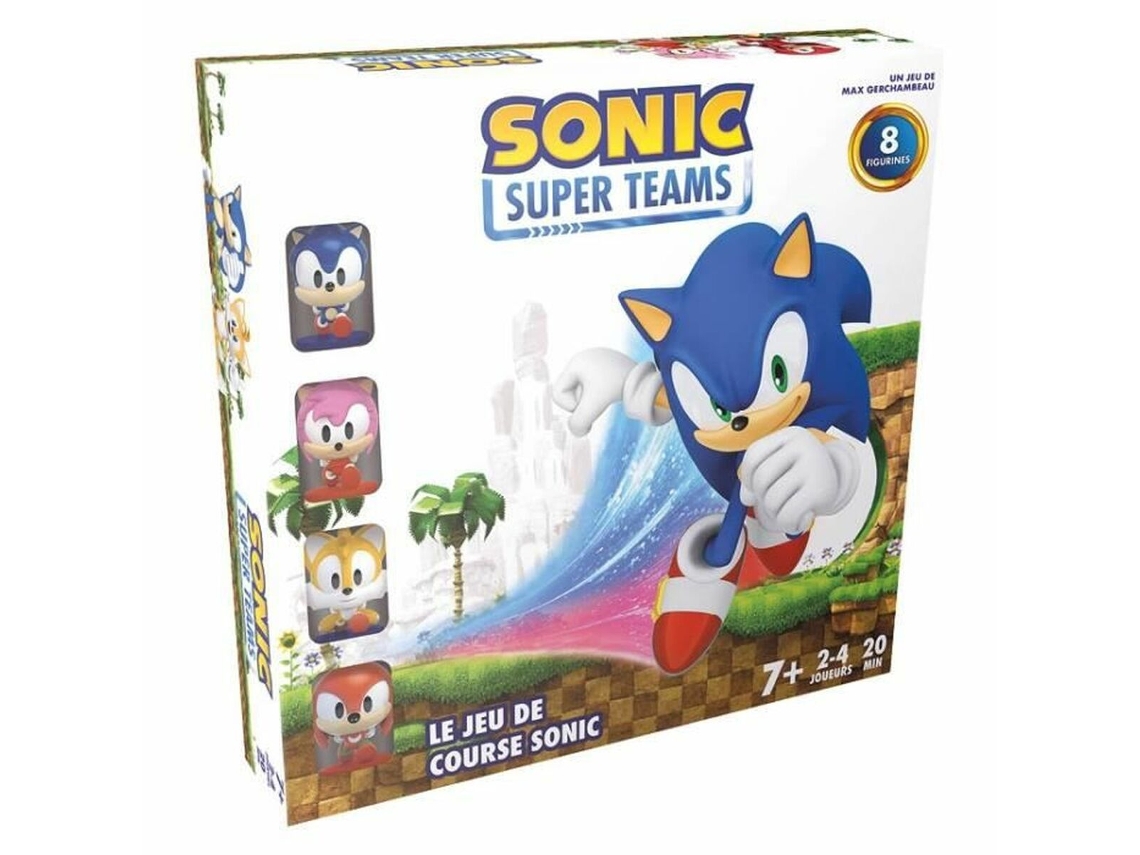 Juego de Mesa ASMODEE Sonic super teams (Edad Mínima Recomendada: 8 años)