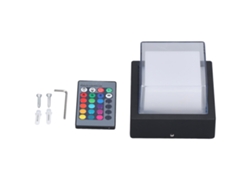 2026-lámpara De Pared Exterior 5w Led Rgb Control Remoto Antideslumbrante Luz Caliente Brillante Duradera Impermeable