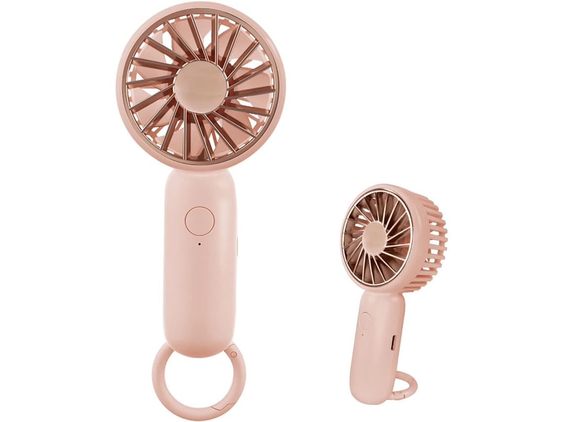 Mini ventilador de mano con hebilla BRILVIBERA
