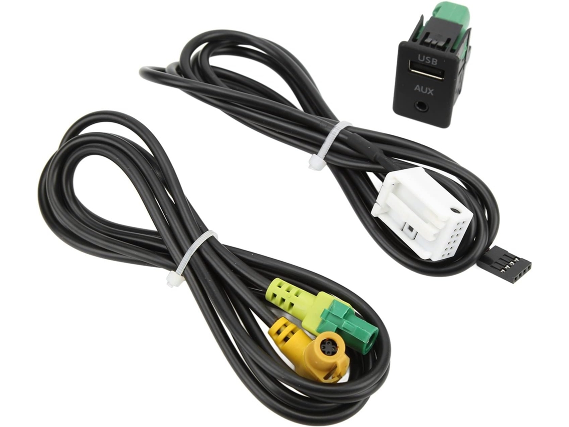 Adaptador De Cable Conmutador Usb Aux Para Audio De Coche Plug And Play Para Rcd510