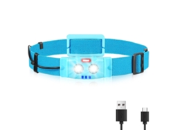 Linterna Frontal Led Recargable, Superbrillante, Con 5 Modos, Luz Roja Para Adultos Y Niños, Resistente Al Agua Ipx4, Ideal Para Acampar, Ha