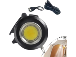 Linterna Recargable Con Abridor De Botellas Ideal Para Acampar Hacer Senderismo Pescar Andar En Bicicleta Y Reparar