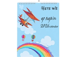 Calendario De Pared 2026- De Planificación Inspirador